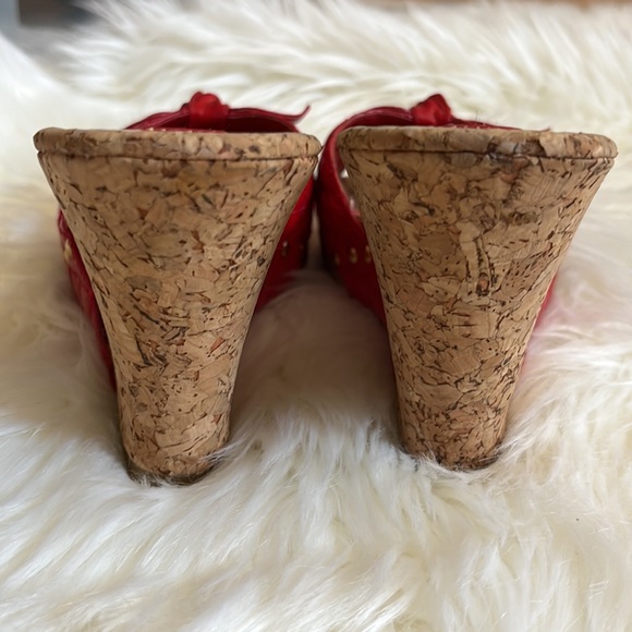 Steve Madden Women’s Wedge Platform Slide Sandals Size 8.5 - Picture 3 of 6